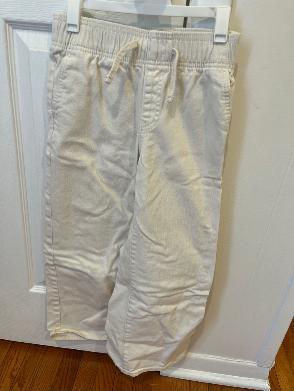 Old Navy Cream Drawstring Jogger Pants for Kids